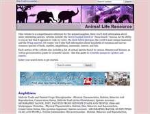 Tablet Screenshot of animals.jrank.org